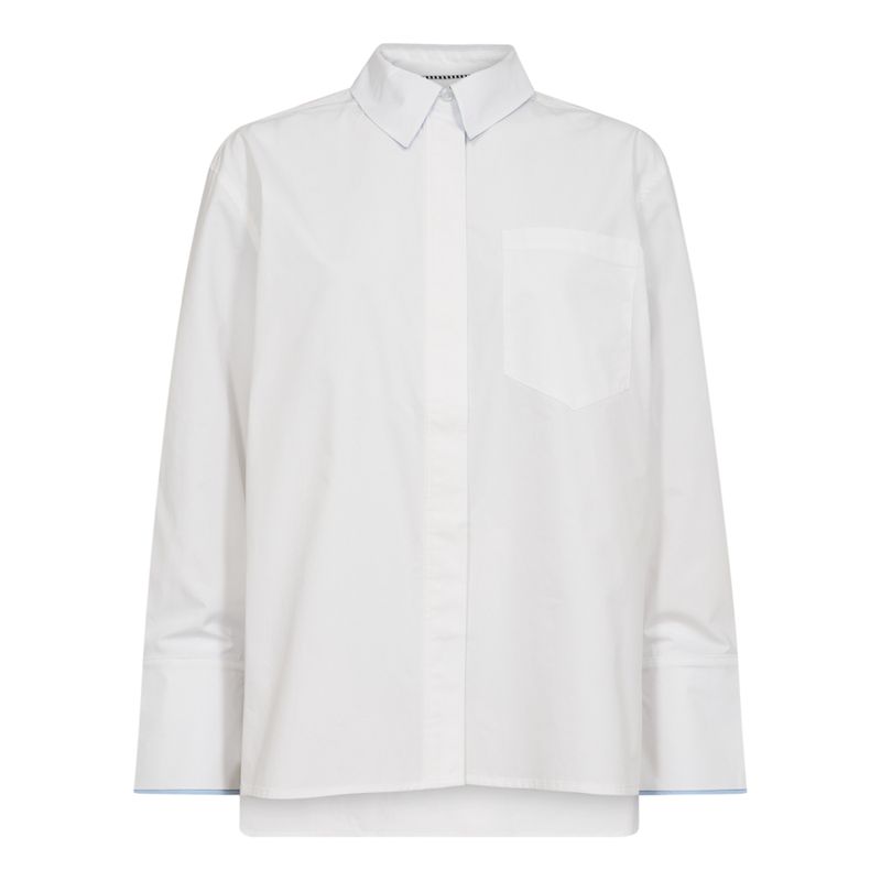Co&#39;Couture - Donna Fold Cuff Shirt White