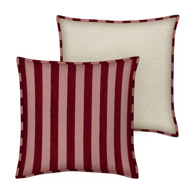Palais - Cushion Jackie Bordeaux &amp; Rose
