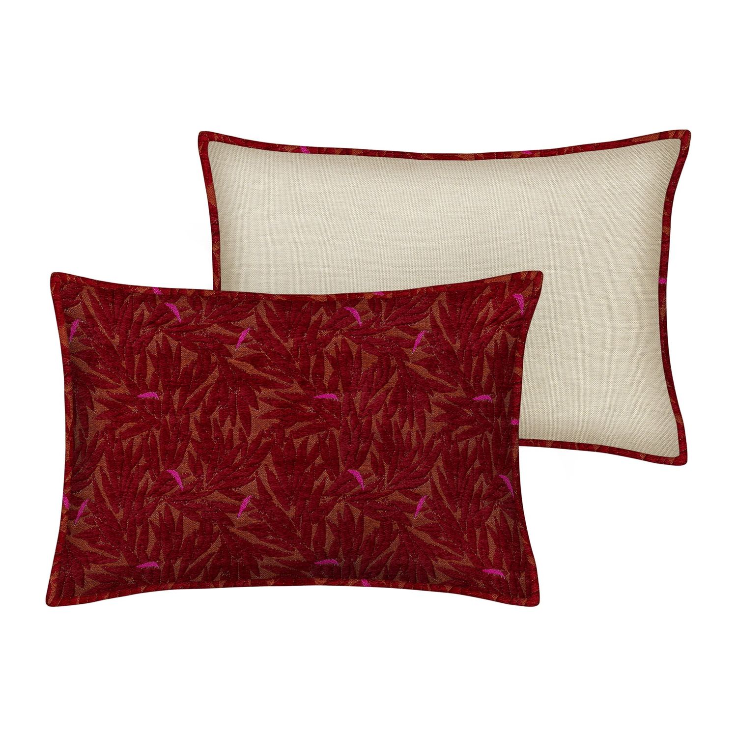 Palais - Cushion Yoko Bordeaux &amp; Spice
