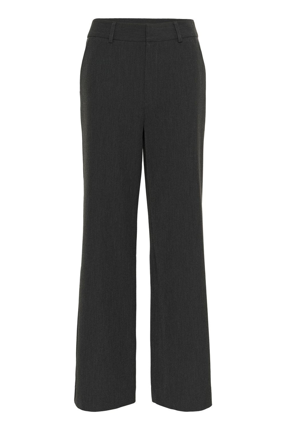 Gestuz - Erle MW pants Dark grey melang