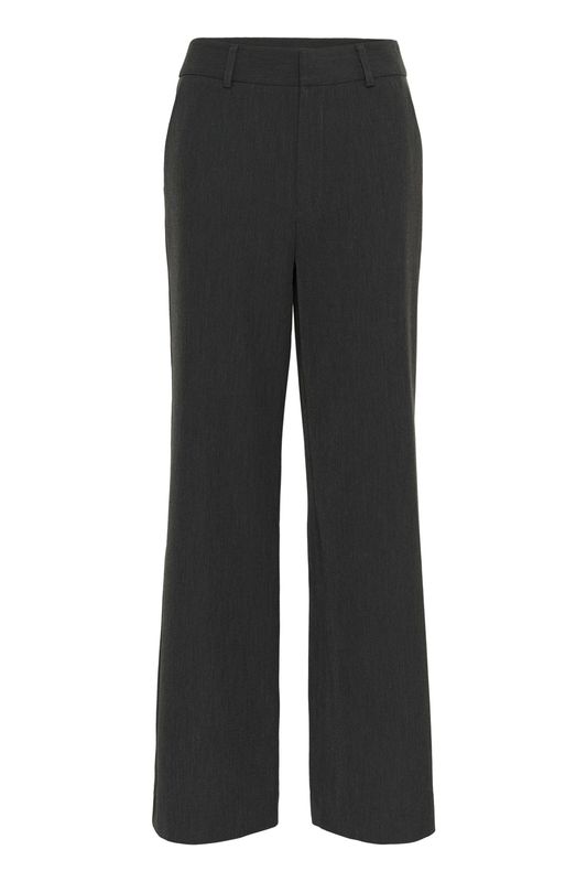 Gestuz - Erle MW pants Dark grey melang