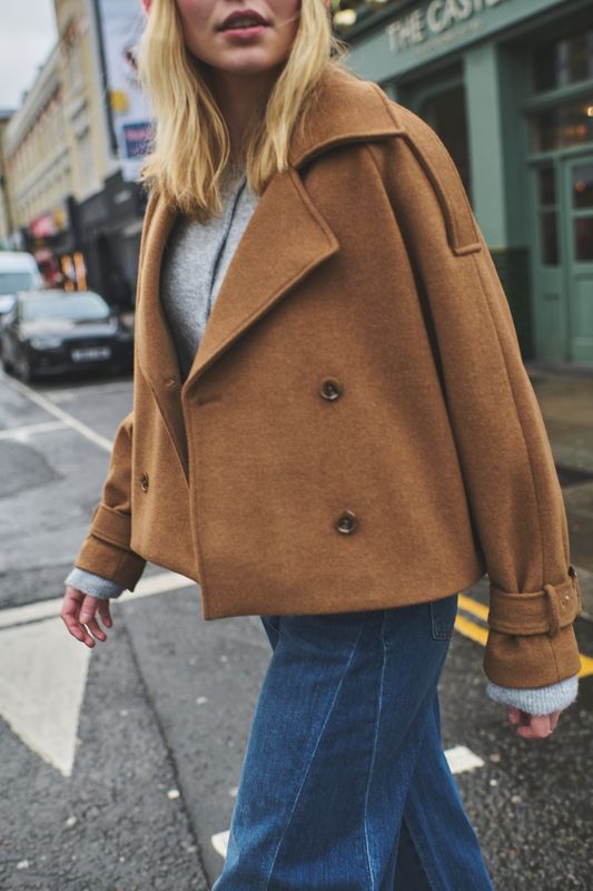 Circle of Trust - Roxy jacket French toast
