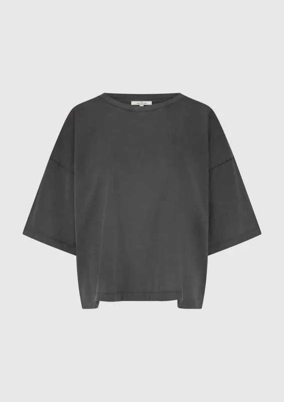 Circle of Trust - Rae Top Washed dark grey