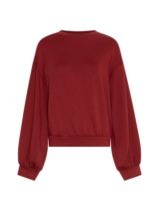 Moss Copenhagen (MSCH) - Brionna Ima Q sweatshirt Syrah