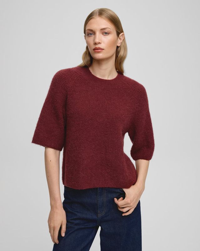 Moss Copenhagen (MSCH) - Milania Hope 2/4 Pullover Syrah