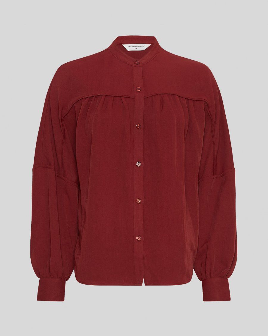 Moss Copenhagen (MSCH) - Madie Genette Shirt Syrah