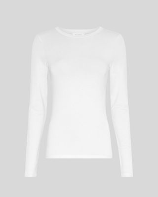 Moss Copenhagen (MSCH) - Betrina O LS Top Bright White