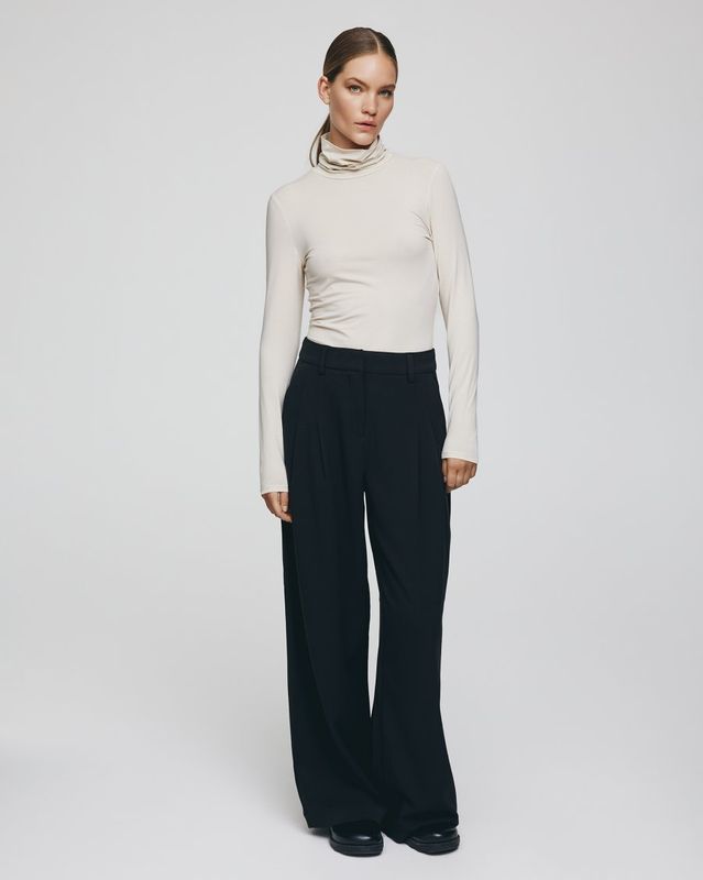 Moss Copenhagen (MSCH) - Henrika Pants Slate Black