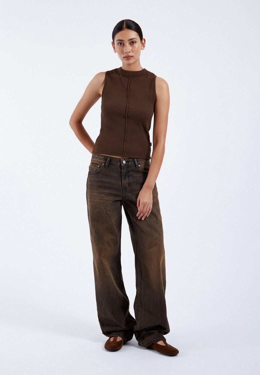 Dr. Denim - Hill Jet Brown Used