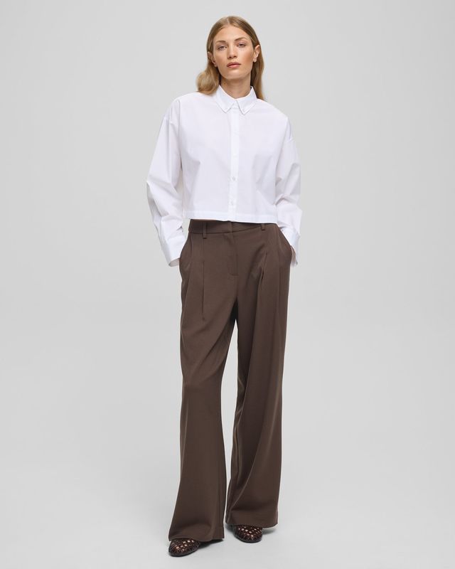 Moss Copenhagen (MSCH) - Henrika Pants Slate Black