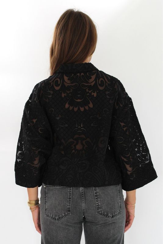 Honnete Atelier- Blouse Milou Black