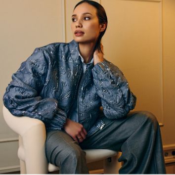 Spooq - Jacquard Bomber Folkstone