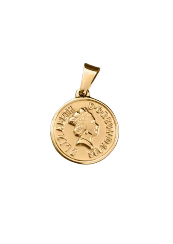 Bonnie Studios - BS919 Queen Coin Pendant