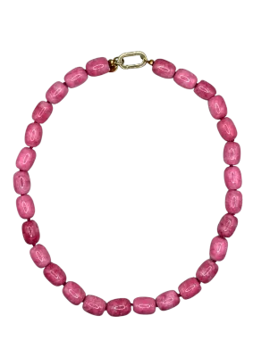 Bonnie Studios - BS873 William Pink Necklace