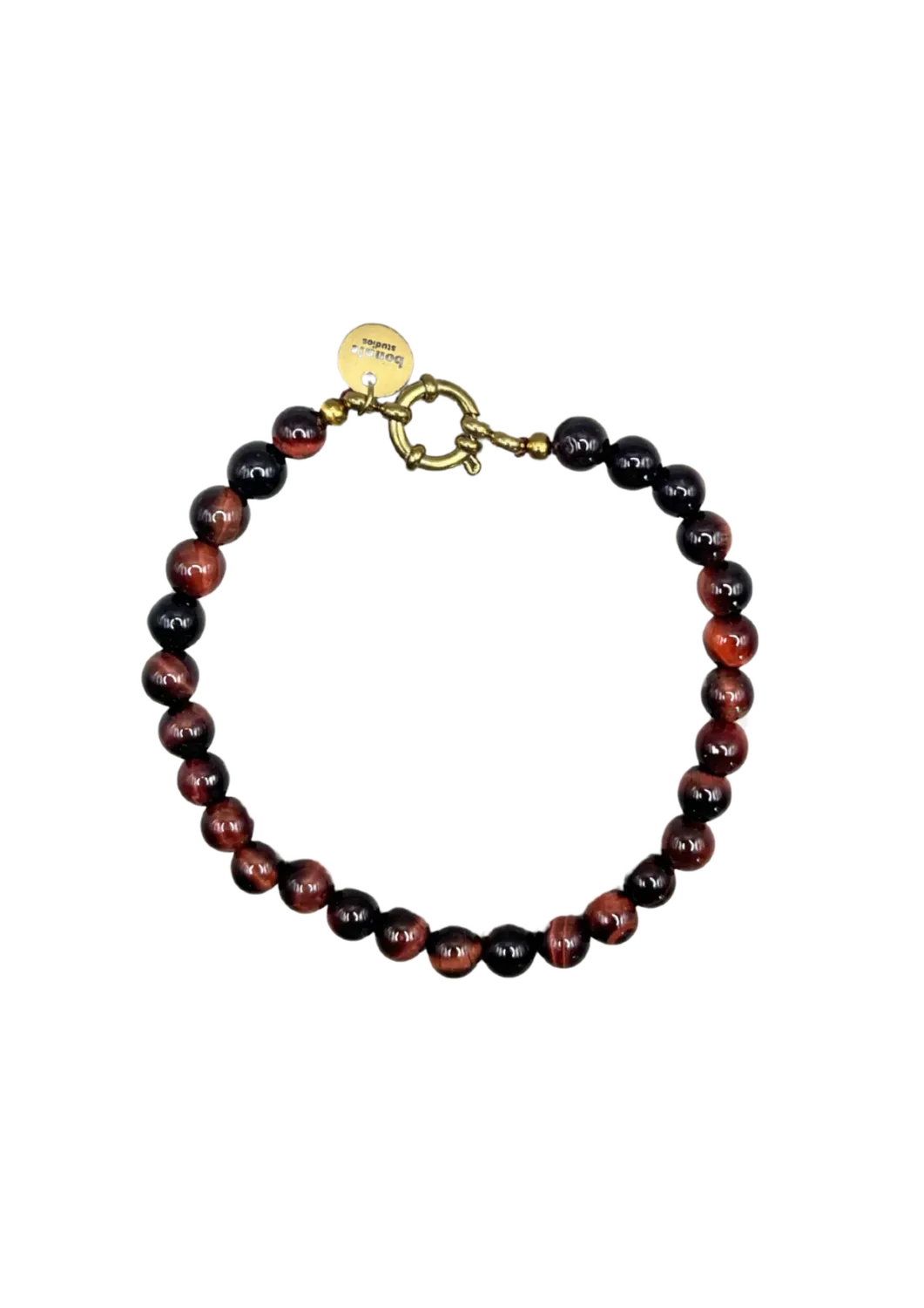 Bonnie Studios - BS864 Tiger Bracelet dark brown