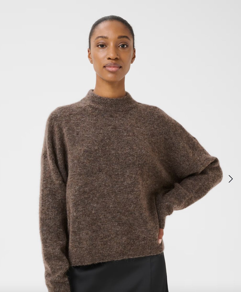 Gestuz - Debbie pullover Chestnut Melange