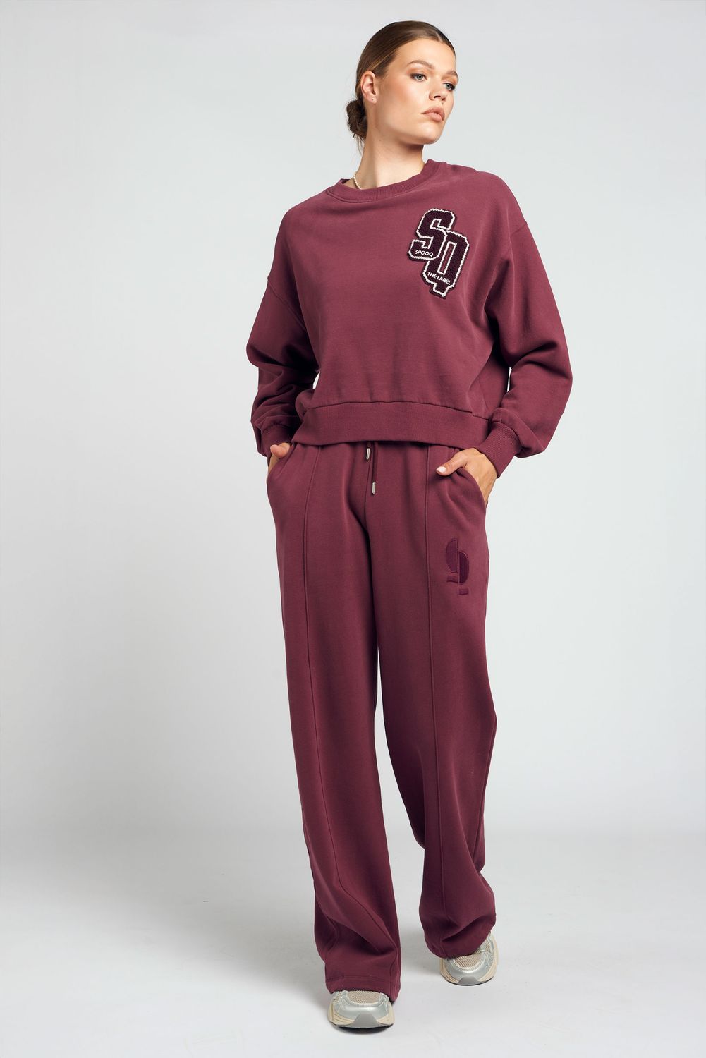 Spooq - Lucy sweater Mauve wine
