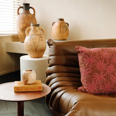 Palais - Cushion Laura Cinnamon &amp; Orchid
