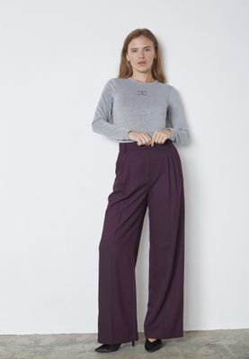 Co&#39;Couture - AlmiraCC Pleat LL pant Plum