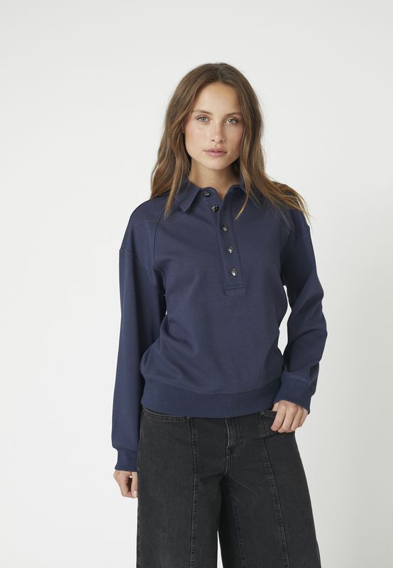 Co&#39;Couture - Dengi Polo sweat navy