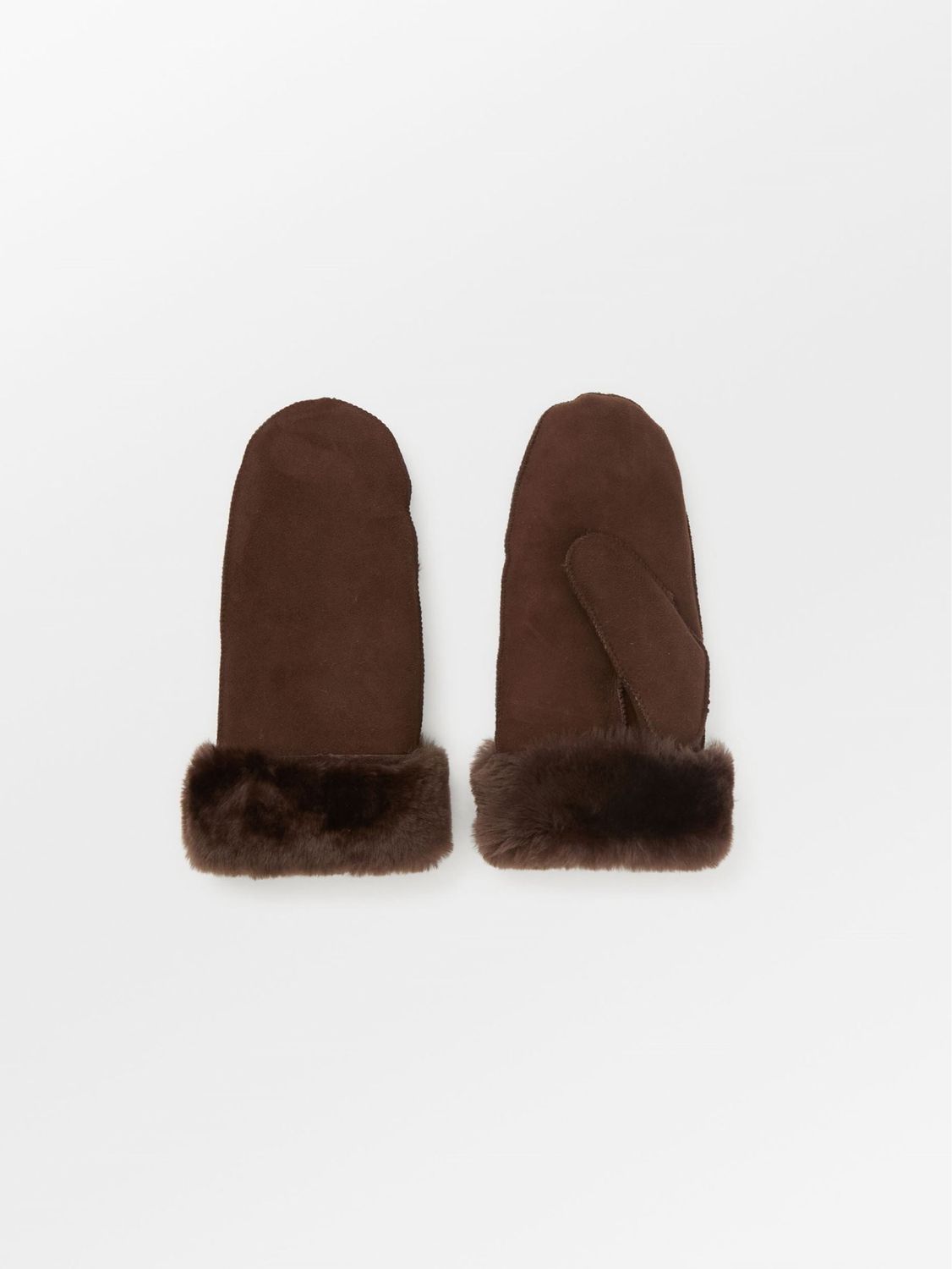 Becksondergaard - Doa Shearling Mitten Chocolate Torte
