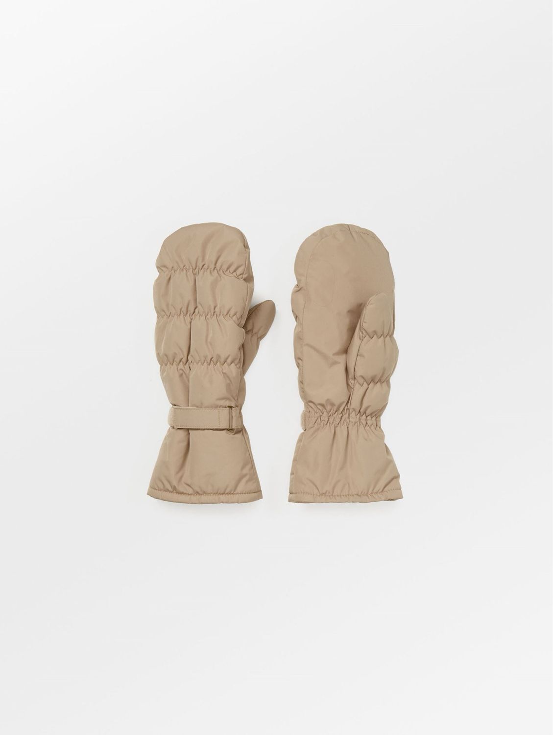 Beck Sondergaard - Padded Nylona Mitten Ginger Beige