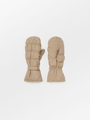 Beck Sondergaard - Padded Nylona Mitten Ginger Beige