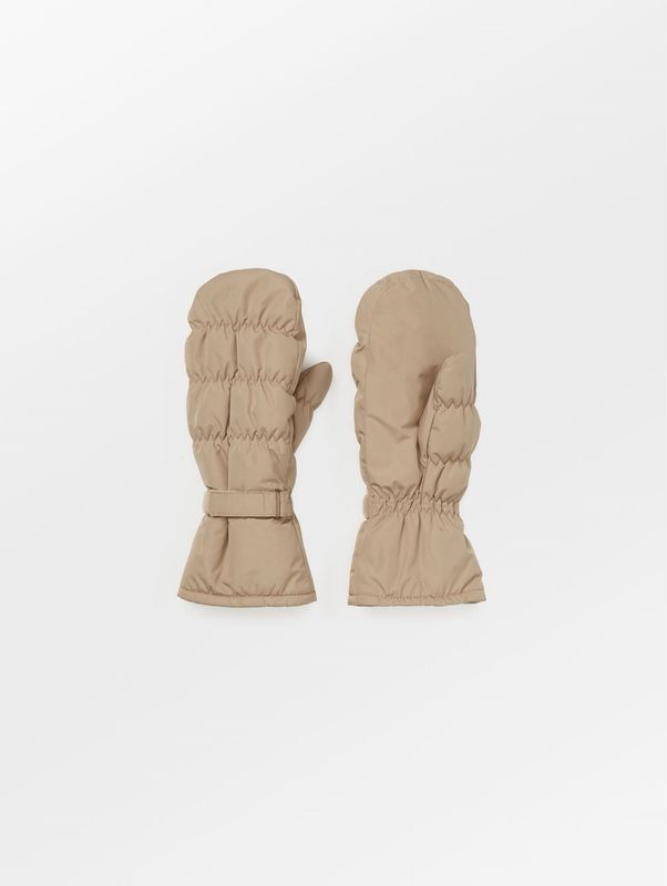 Beck Sondergaard - Padded Nylona Mitten Ginger Beige