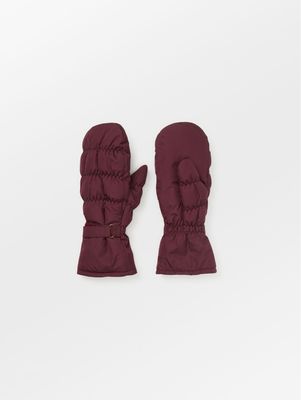 Becksondergaard - Padded Nylona Mitten Burgundy