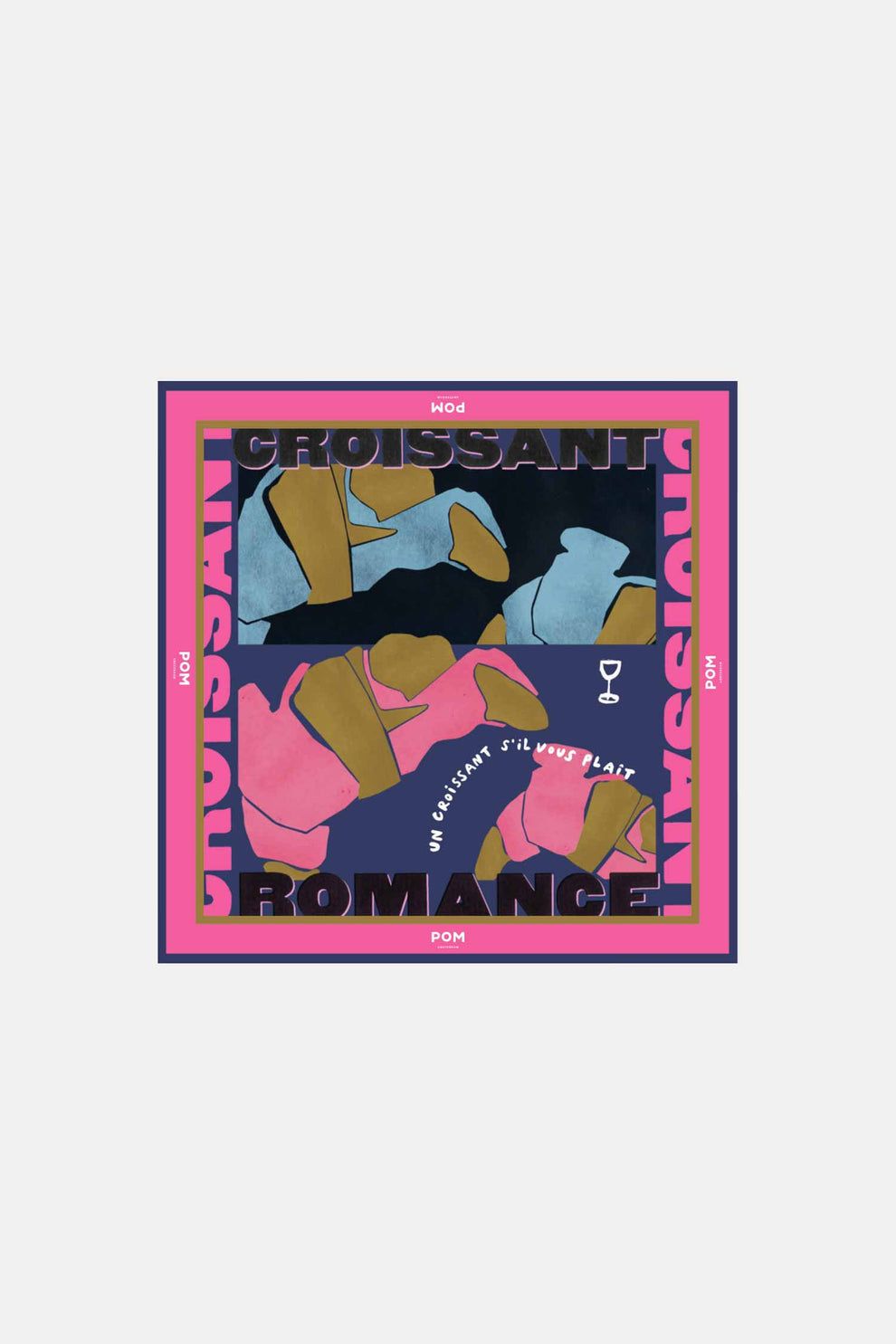 POM Amsterdam - Shawl Croissant  Romance Small