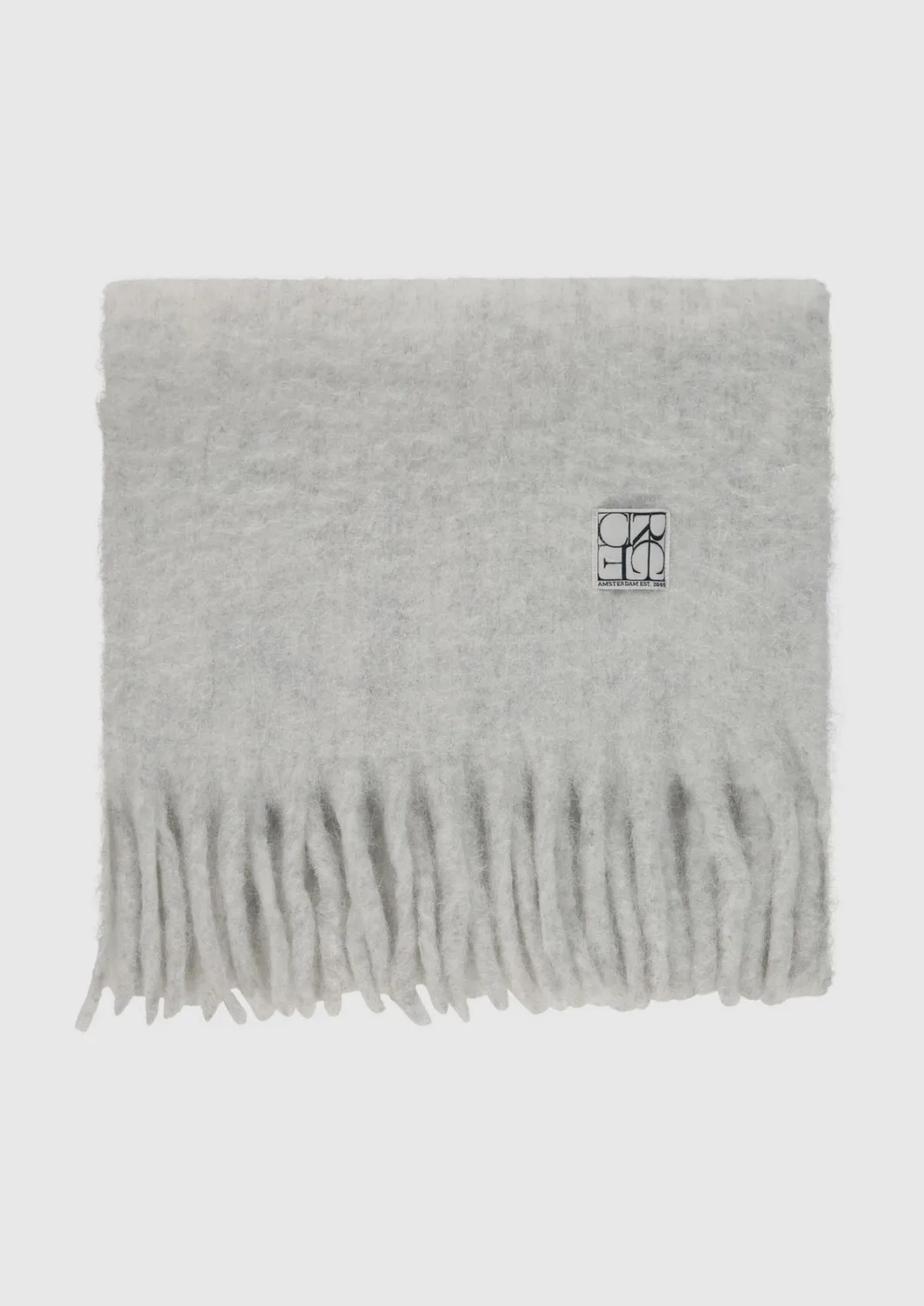 Circle of Trust - Loewie scarf Light grey melange