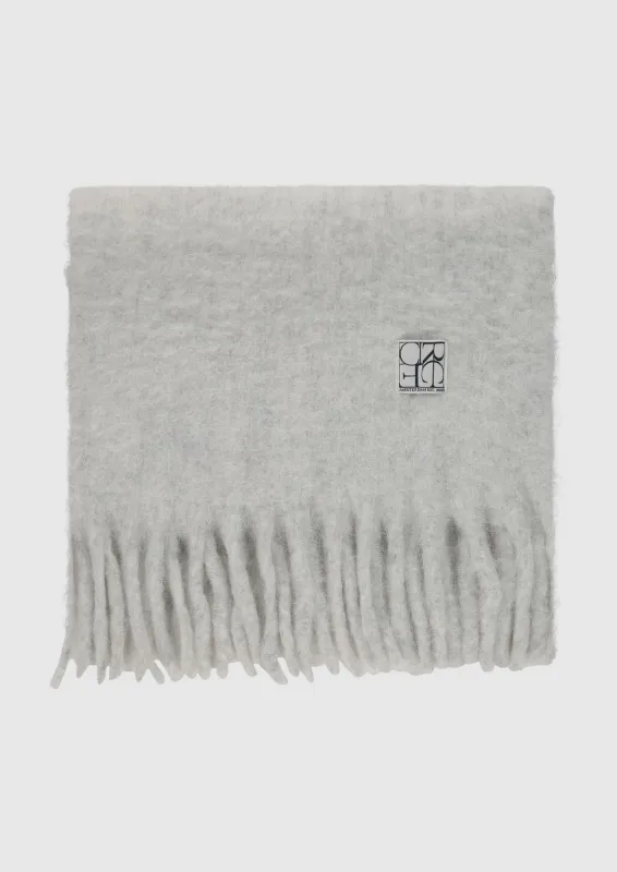 Circle of Trust - Loewie scarf Light grey melange