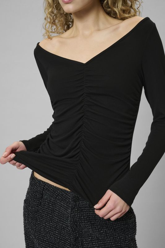 My Essential Wardrobe - Giggo Blouse Black