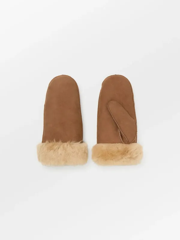 Becksöndergaard - Doa Shearling Mitten Emperador brown