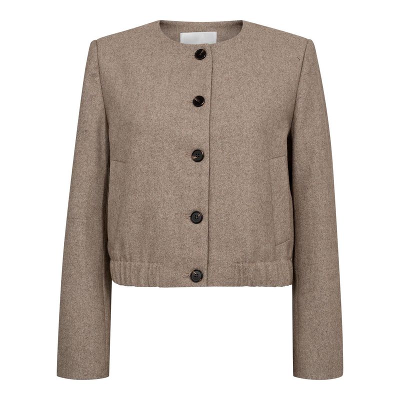 Co&#39;Couture - Meera Bomber Jacket Walnut