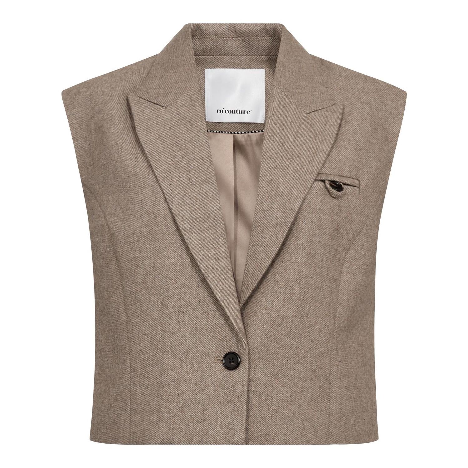 Co&#39;Couture - Meera Vest Walnut