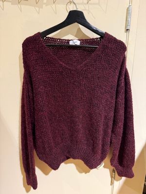 Spooq - Knitted Sweater Burgundy