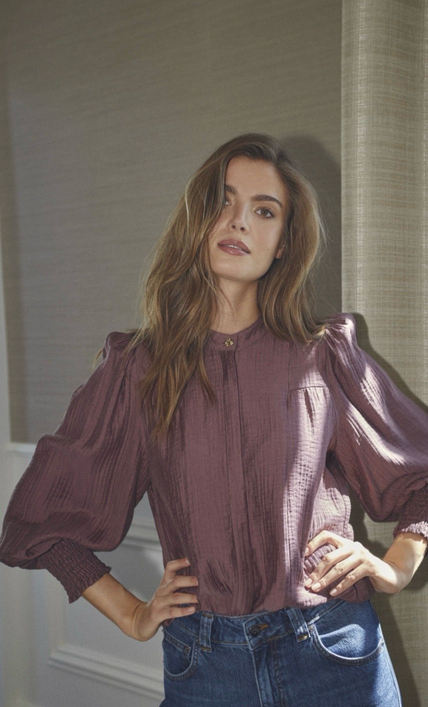 Co&#39;Couture - Tassy Shirt Plum