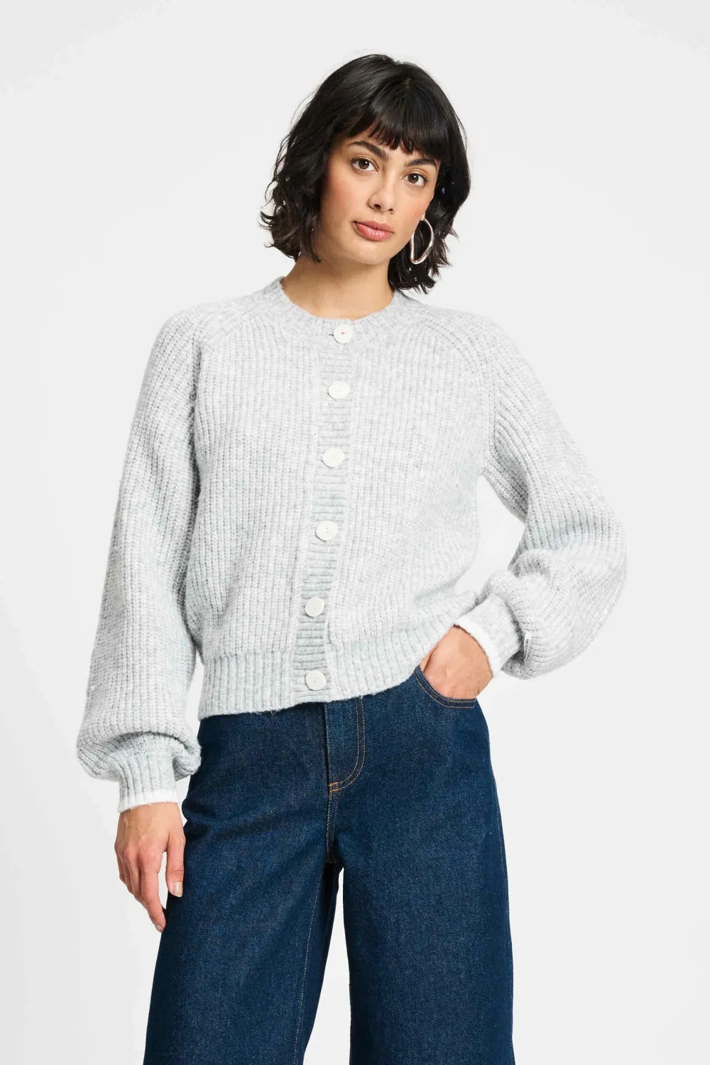 POM Amsterdam - Cardigan Grigio Grey