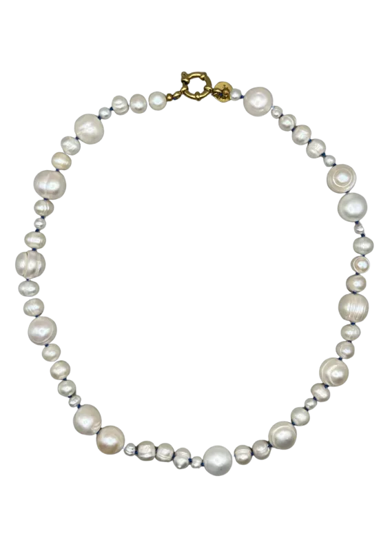 Bonnie Studios - BS887 Boris Wild Necklace white