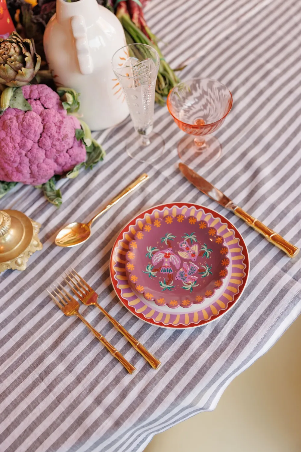 All the luck in the world - Serveerbordje vogels