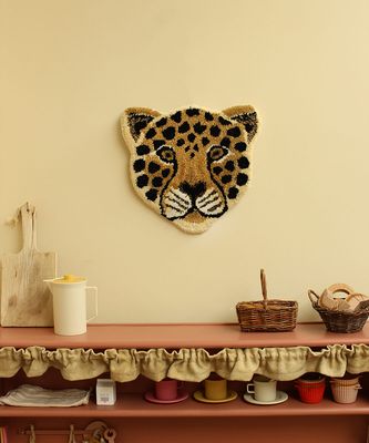 Doing Goods - Loony Leopard Head Rug