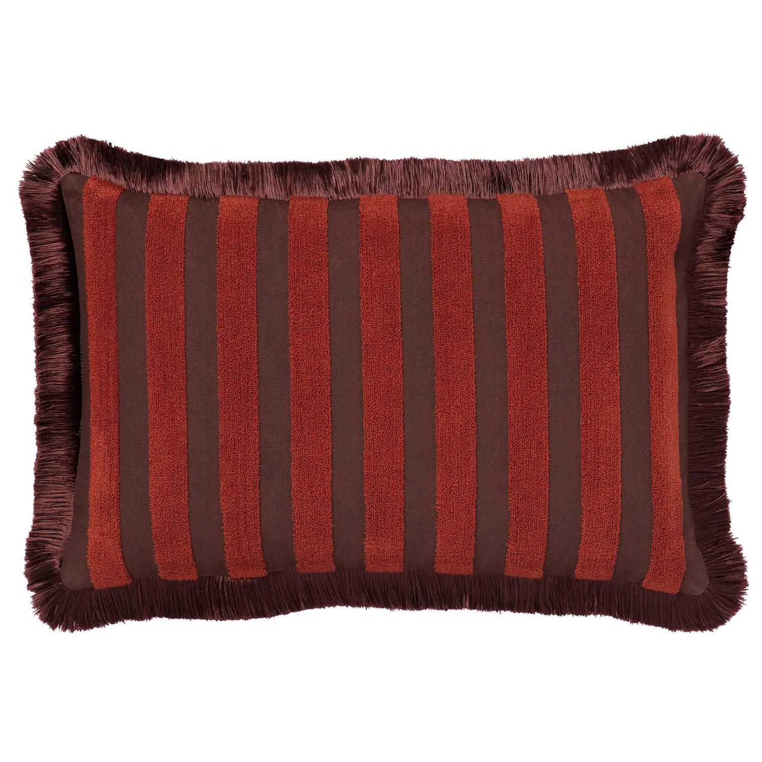 Palais - Cushion Jackie Chocolate &amp; Coral