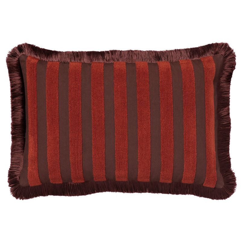 Palais - Cushion Jackie Chocolate &amp; Coral