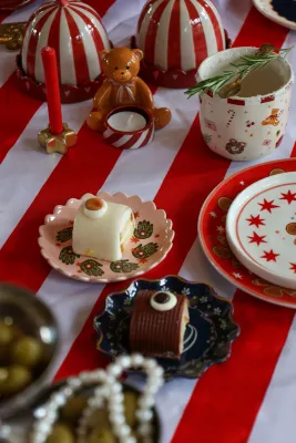 All the Luck in the World - Small Plate Hands and Candles