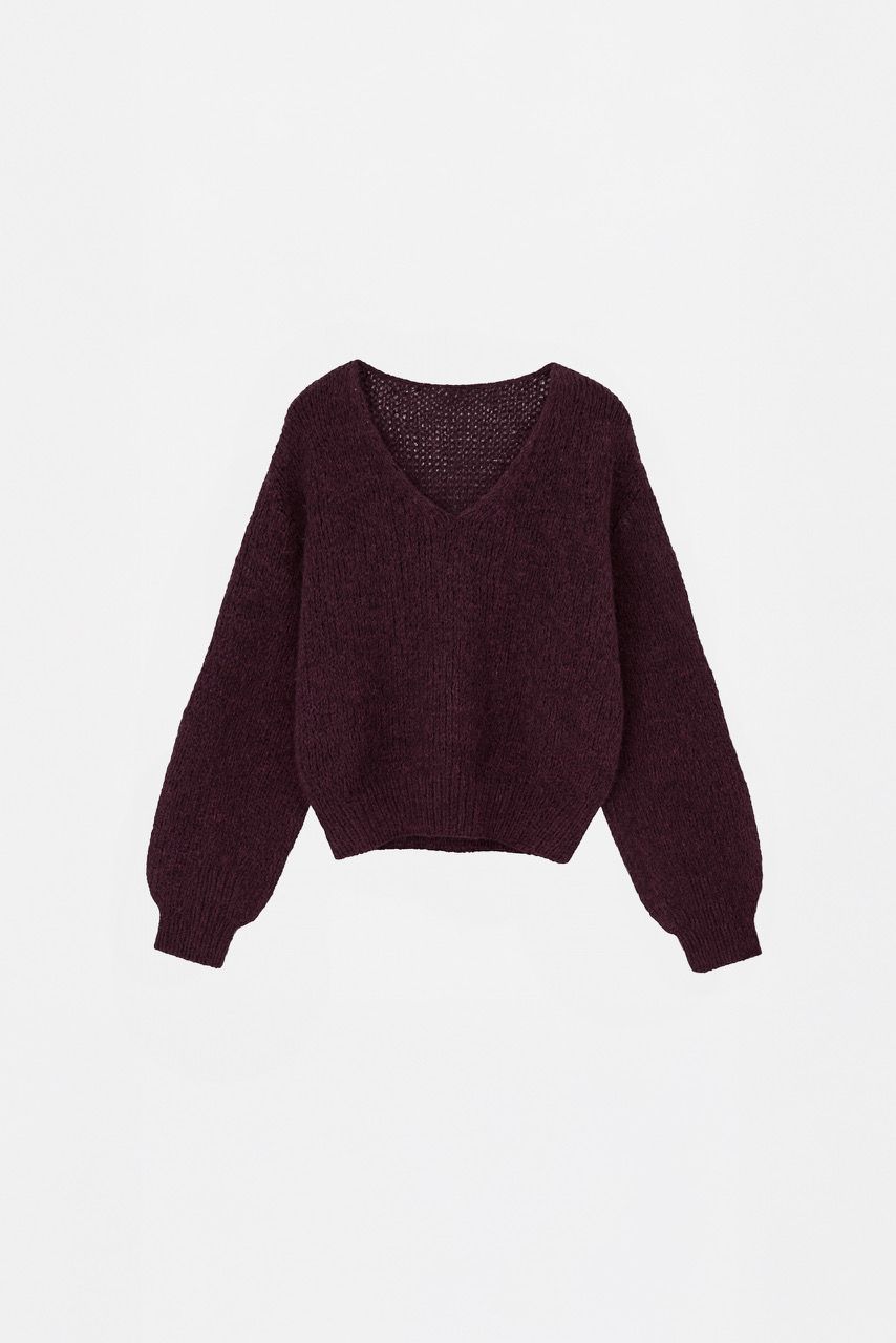Spooq - Knitted Sweater Burgundy