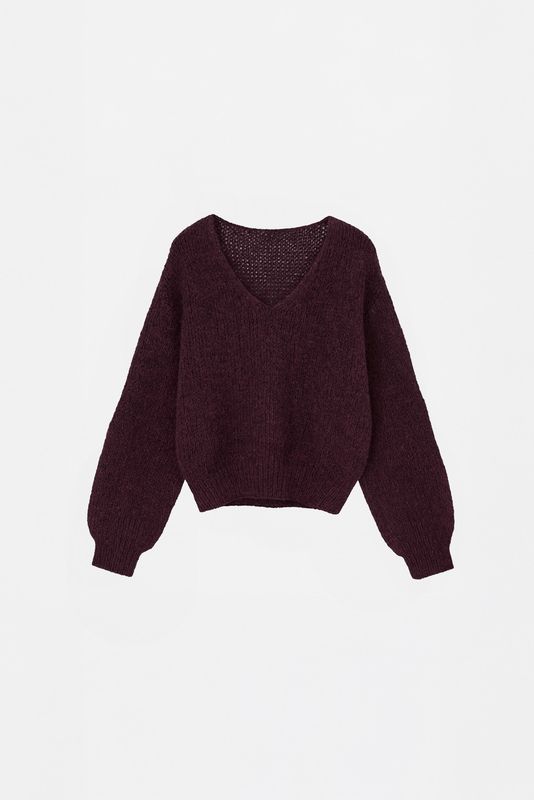 Spooq - Knitted Sweater Burgundy