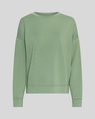 Moss Copenhagen (MSCH) - Brionna Ima sweatshirt Green eyes