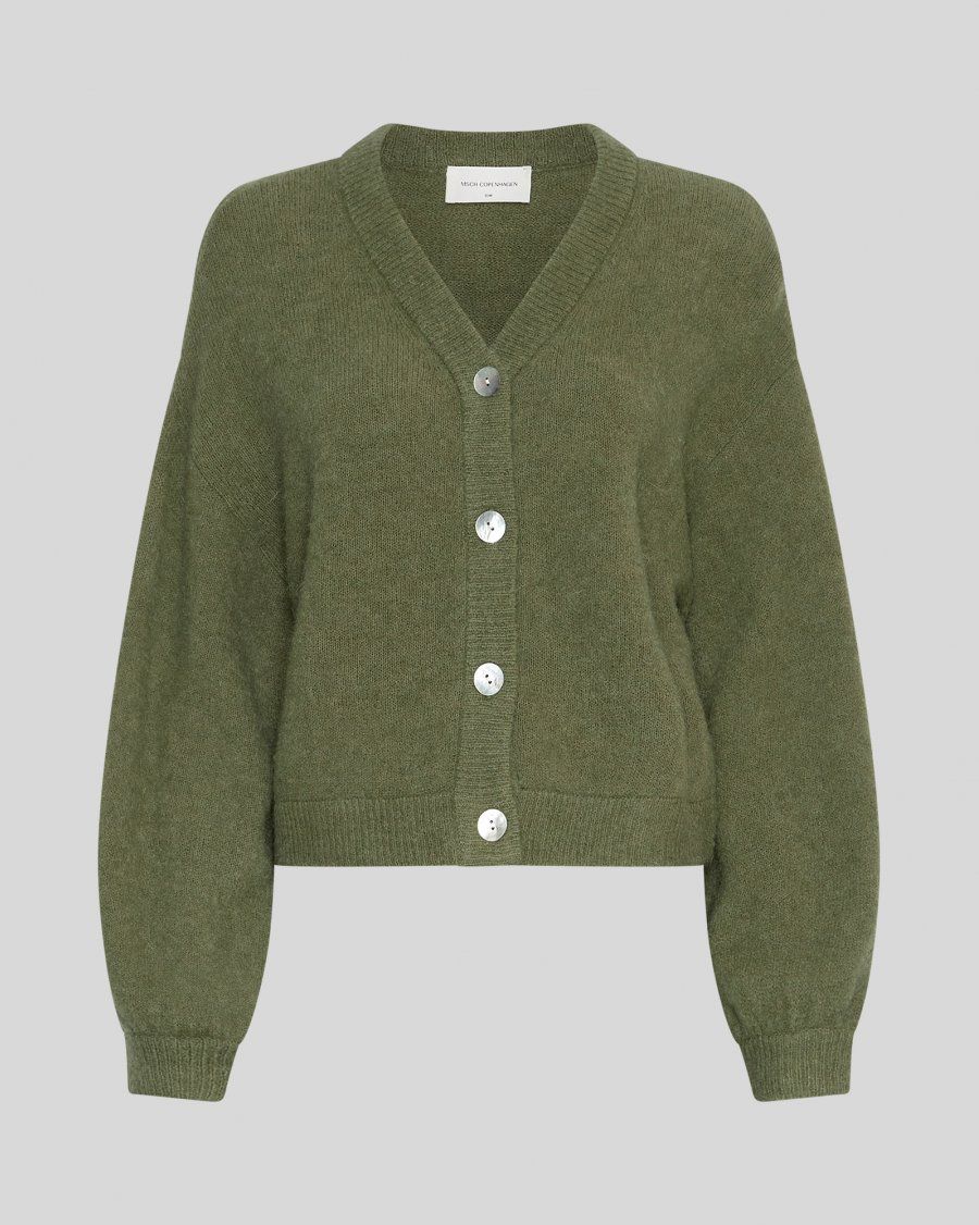 Moss Copenhagen (MSCH) - Petrinelle Hope Cardigan Olivine