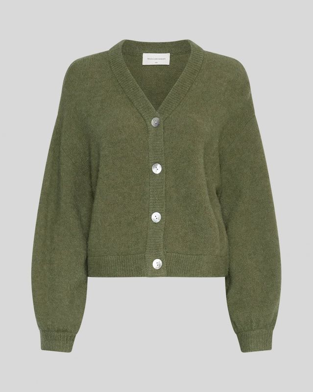 Moss Copenhagen (MSCH) - Petrinelle Hope Cardigan Olivine